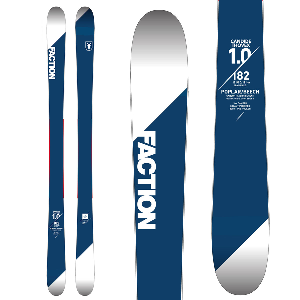 Faction Candide 1.0 Skis 2018