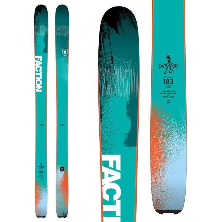 Faction Dictator 2.0 Skis 2018