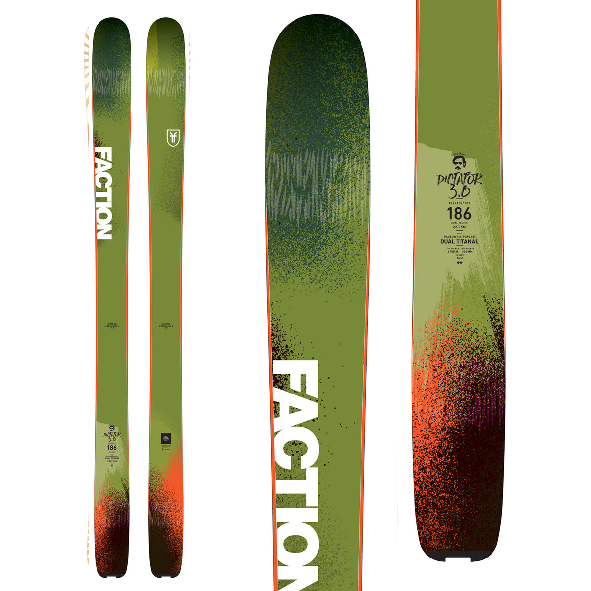 Faction Dictator 3.0 Skis 2018