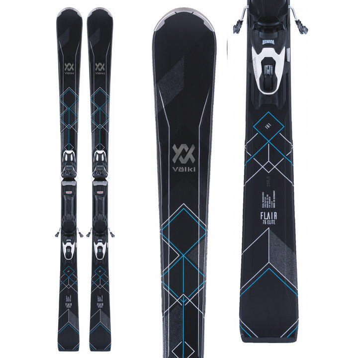 Völkl Flair 76 Elite Skis + VMotion 10 GW Bindings - Women's 2018