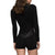 Roxy 2mm Satin GBS Front Zip Spring Wetsuit - Women's Black
