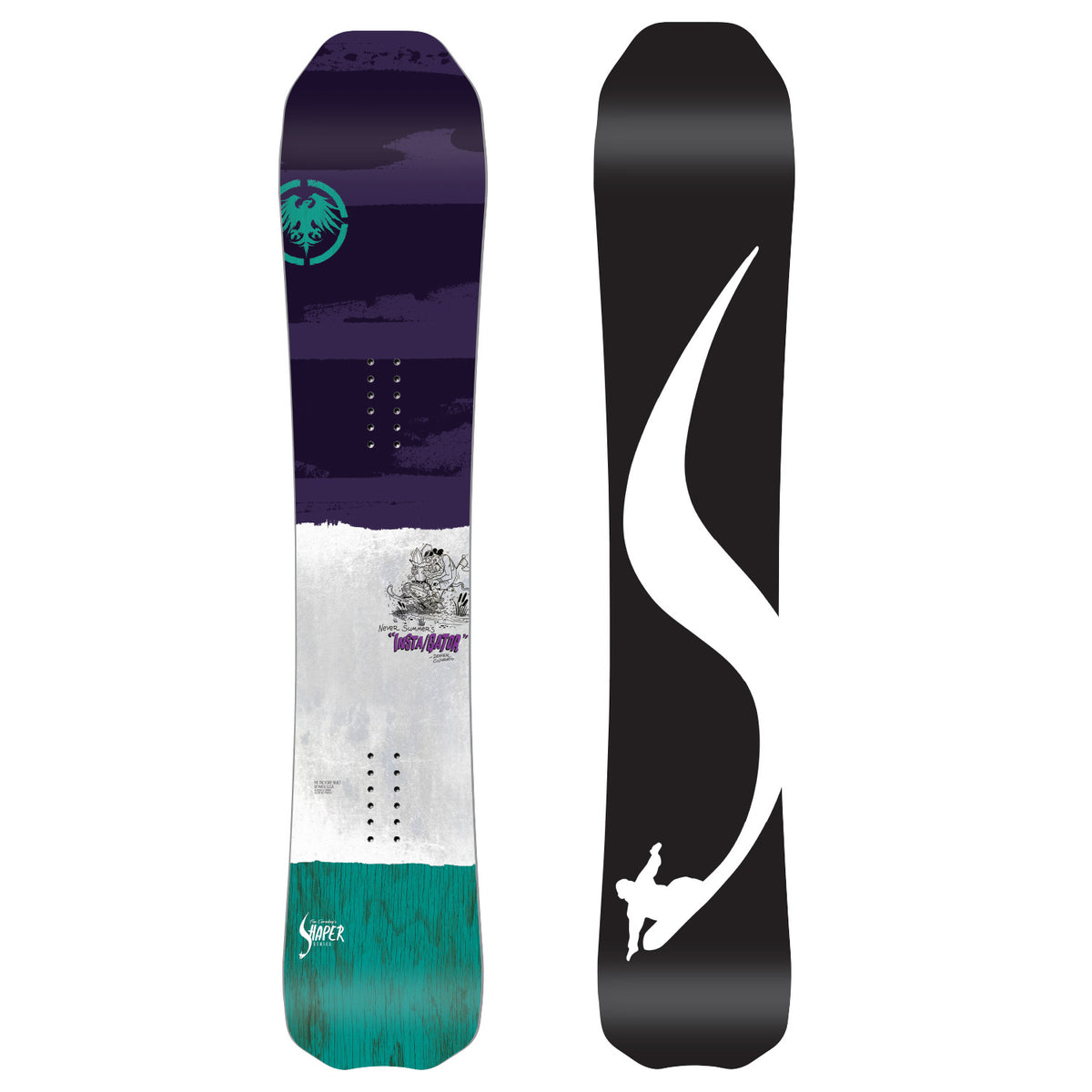 Never Summer Insta/Gator Snowboard - Women's 2018