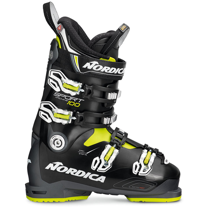 Nordica Sportmachine 100 Ski Boots 2019 Anthracite/Black/Lime
