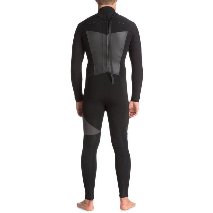 Quiksilver 4/3 Syncro Back Zip GBS Wetsuit Black/Black/Jet Black