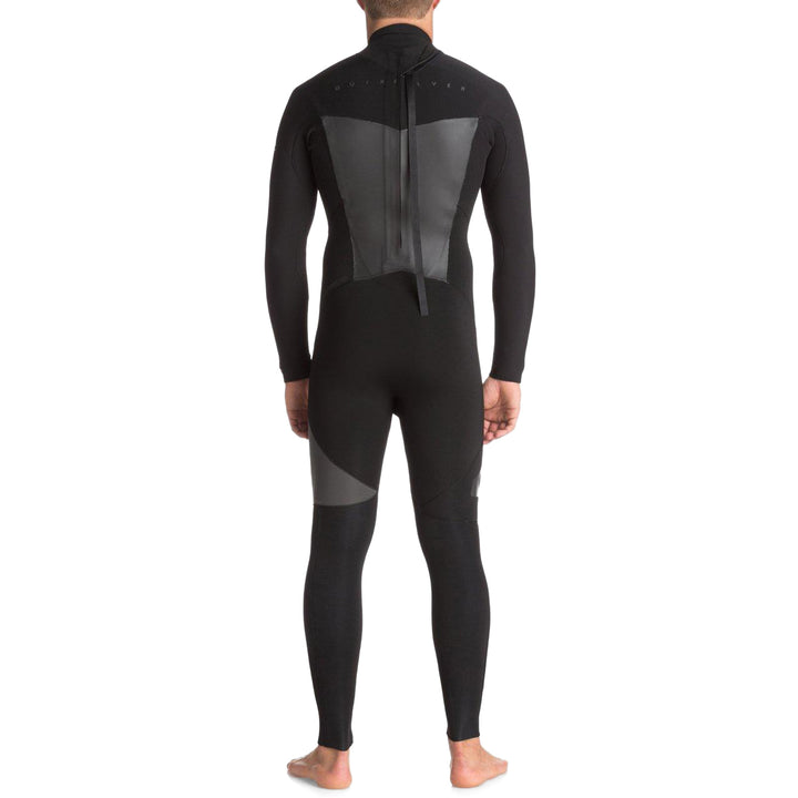 Quiksilver 4/3 Syncro Back Zip GBS Wetsuit Black/Black/Jet Black