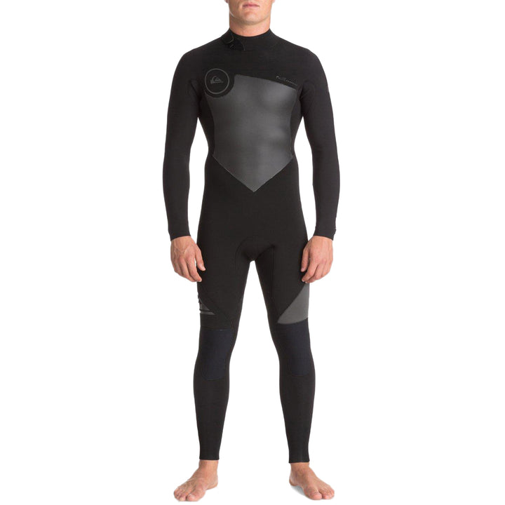 Quiksilver 4/3 Syncro Back Zip GBS Wetsuit Black/Black/Jet Black