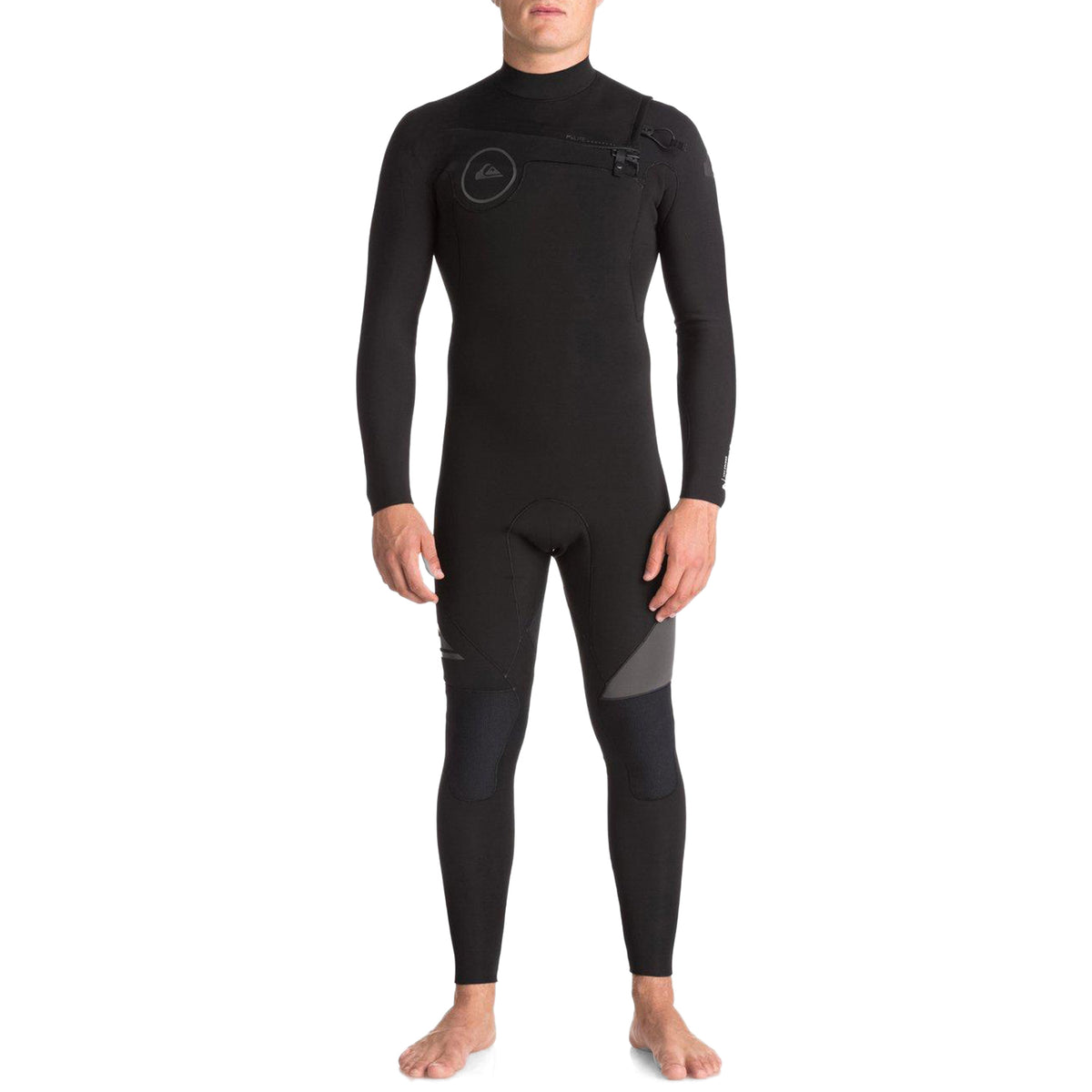 Quiksilver 4/3 Syncro Chest Zip GBS Wetsuit Black/Black/Jet Black