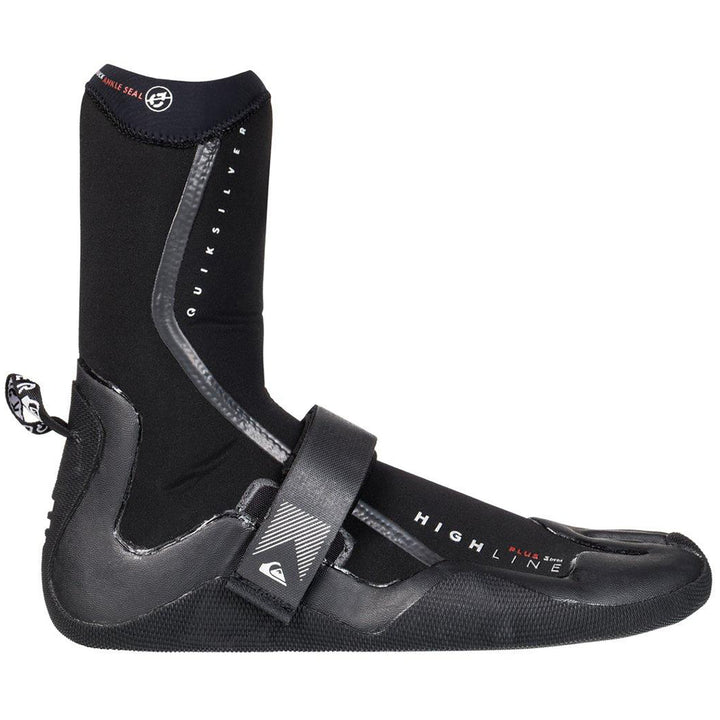 Quiksilver 3mm Highline+ Split Toe Boots Black