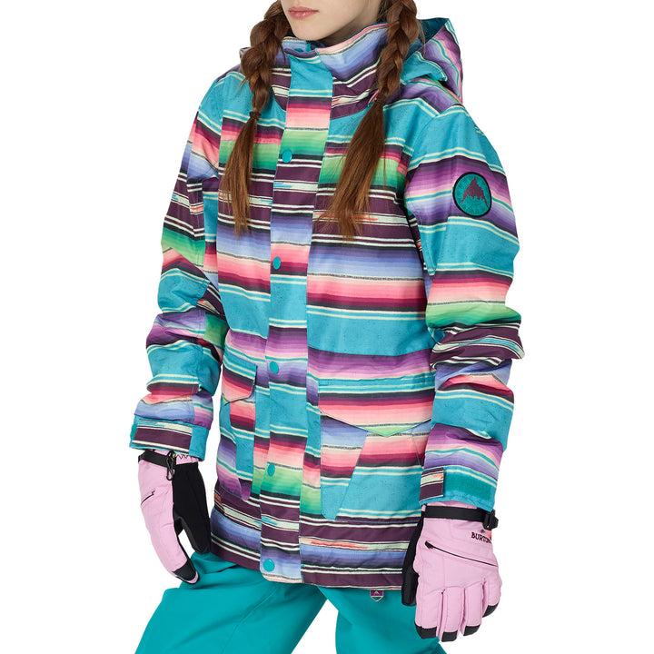Burton Elstar Parka Jacket - Girls' Mijita Stripe