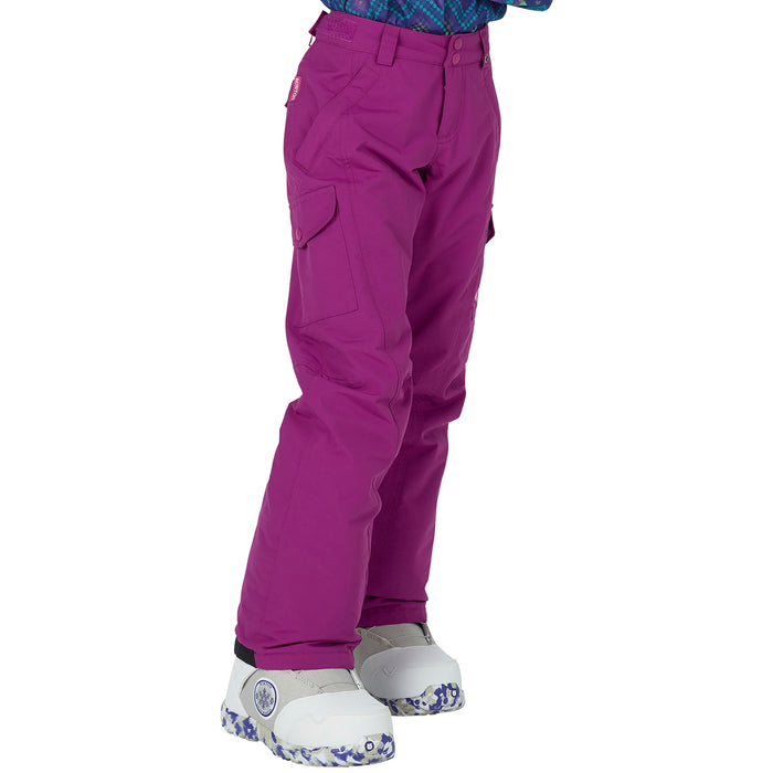 Burton Elite Cargo Pants - Big Girls' Grapeseed