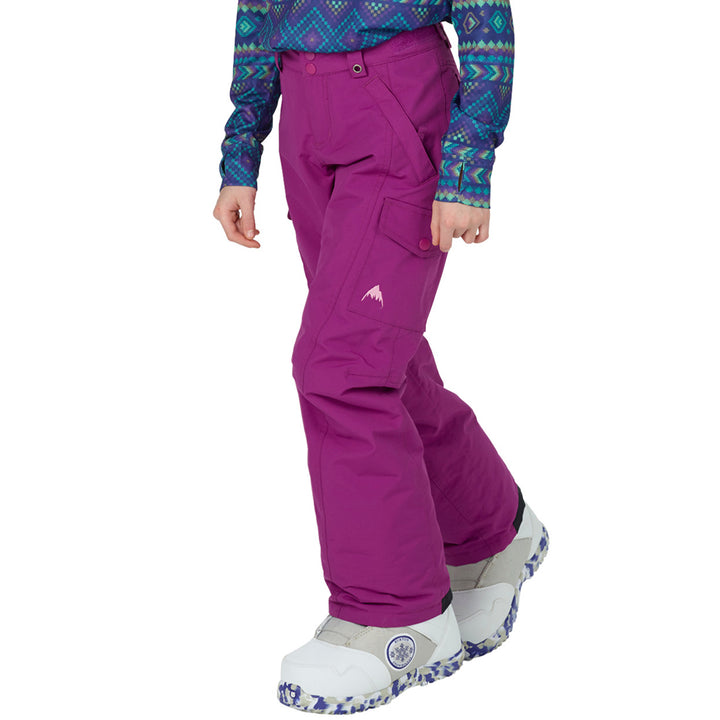 Burton Elite Cargo Pants - Big Girls' Grapeseed