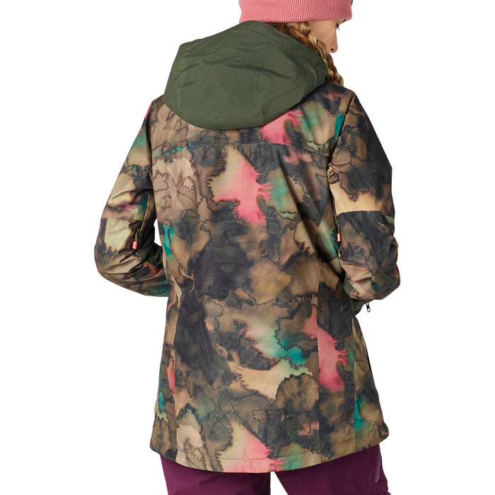 Burton AK 2L GORE-TEX Embark Jacket - Women's Tea Camo/Forest Night