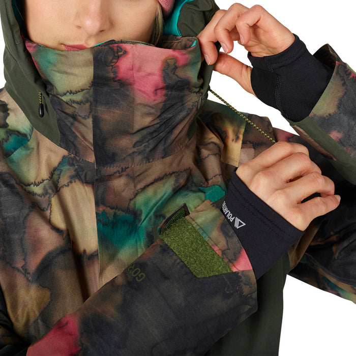 Burton AK 2L GORE-TEX Embark Jacket - Women's Tea Camo/Forest Night