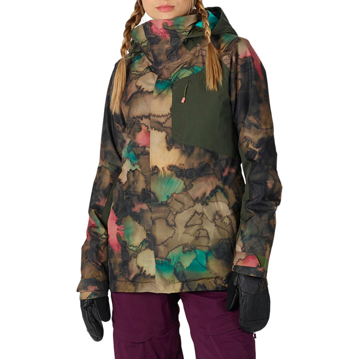 Burton AK 2L GORE-TEX Embark Jacket - Women's Tea Camo/Forest Night