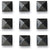 Dakine Pyramid Studs Black