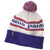 Patagonia Powder Town Beanie Park Stripe/Viking Blue