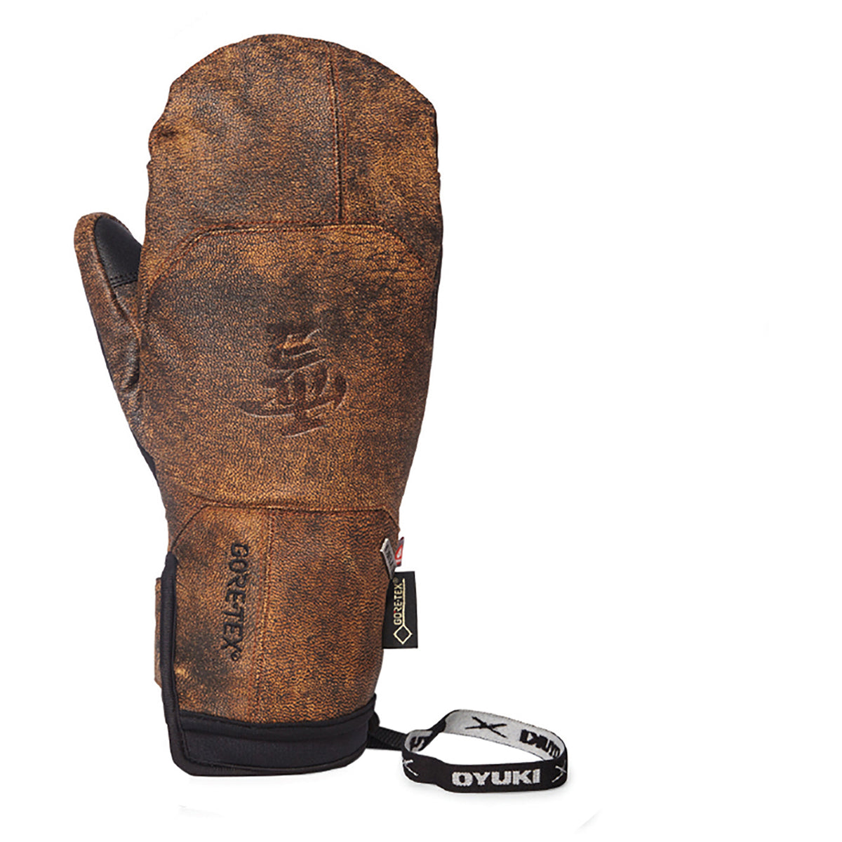 Oyuki The Sencho Mitts Distressed Brown