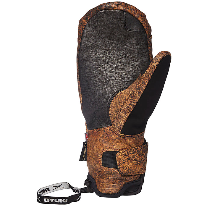Oyuki The Sencho Mitts Distressed Brown