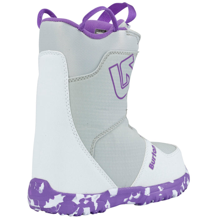 Burton Grom Boa Snowboard Boots - Big Kids' 2019 White/Purple
