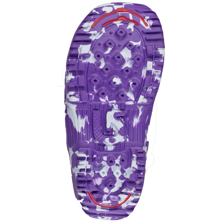 Burton Mini Grom Snowboard Boots - Little Kids' 2019 White/Purple