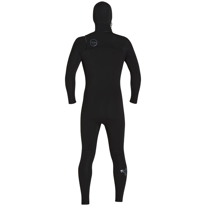 XCEL 4.5/3.5 Comp X Hooded Wetsuit Black