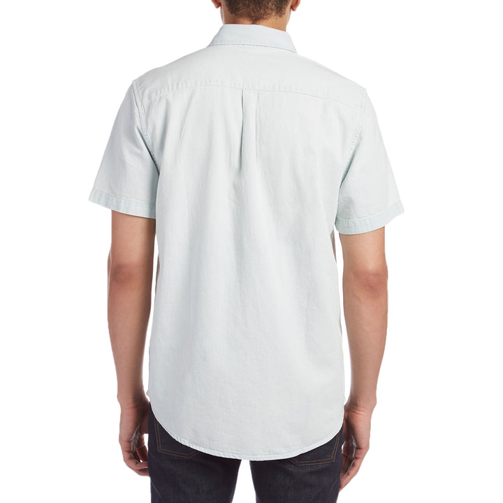 Obey Clothing Keble II Woven Short-Sleeve Shirt White