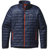 Navy Blue w/ Paintbrush Red