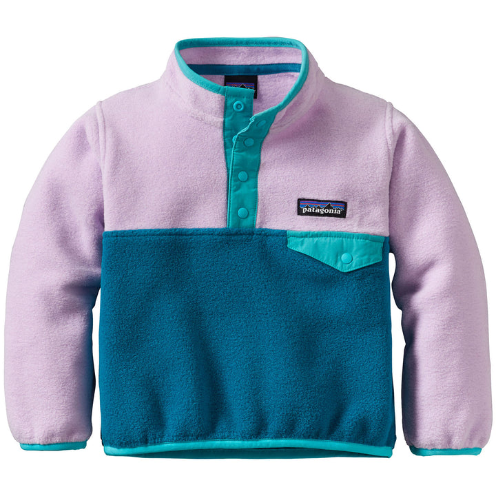 Patagonia Lightweight Synchilla Snap-T Pullover - Toddler Girls' Elwha Blue