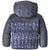 Patagonia Reversible Tribbles Hoodie - Toddler Boys' Indigo Fish: Navy Blue