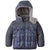 Patagonia Reversible Tribbles Hoodie - Toddler Boys' Indigo Fish: Navy Blue
