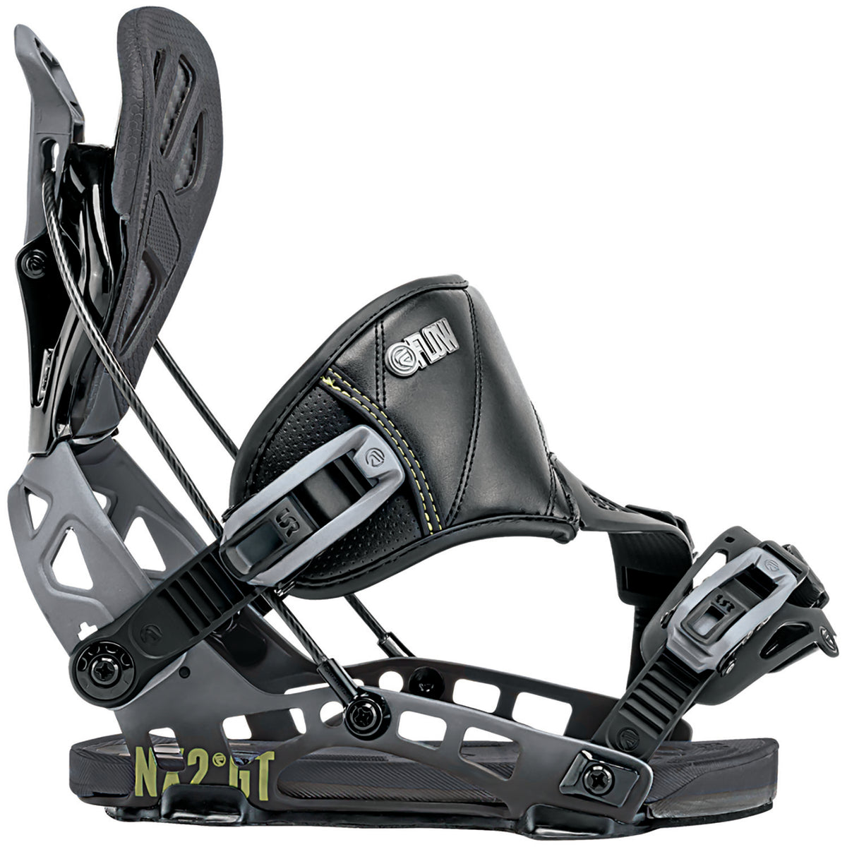 Flow NX2-GT Hybrid Snowboard Bindings 2018 Black