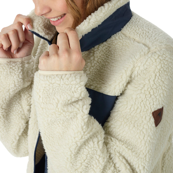 Burton Bombay Full-Zip Fleece - Women's Bone White
