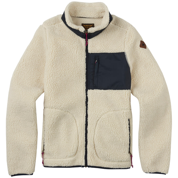 Burton Bombay Full-Zip Fleece - Women's Bone White