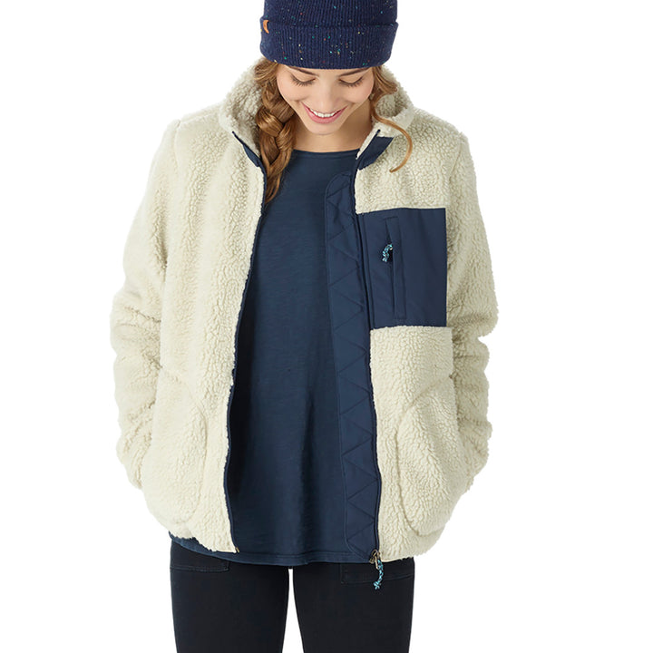 Burton Bombay Full-Zip Fleece - Women's Bone White