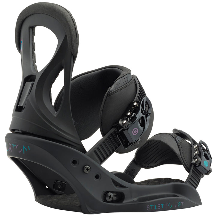 Burton Stiletto EST Snowboard Bindings - Women's 2019 Black Matte