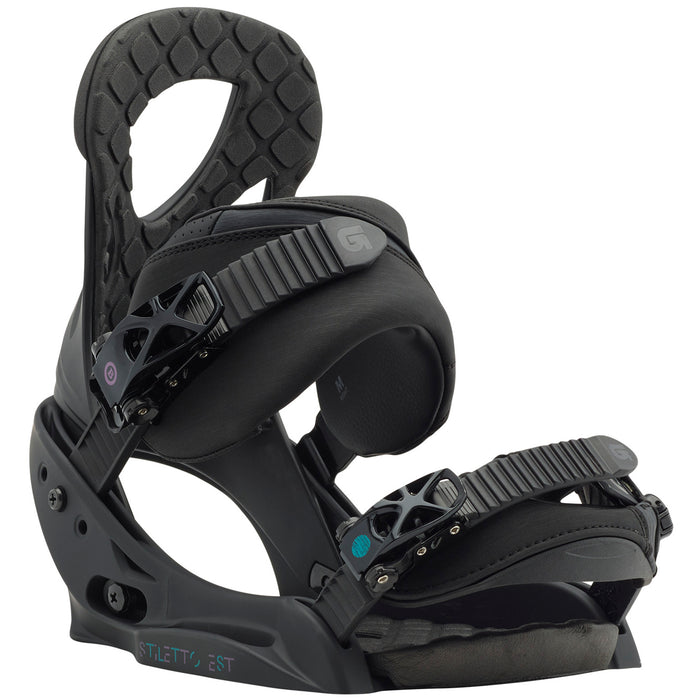 Burton Stiletto EST Snowboard Bindings - Women's 2019 Black Matte