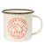 Poler Slumber Enamel Mug Off White