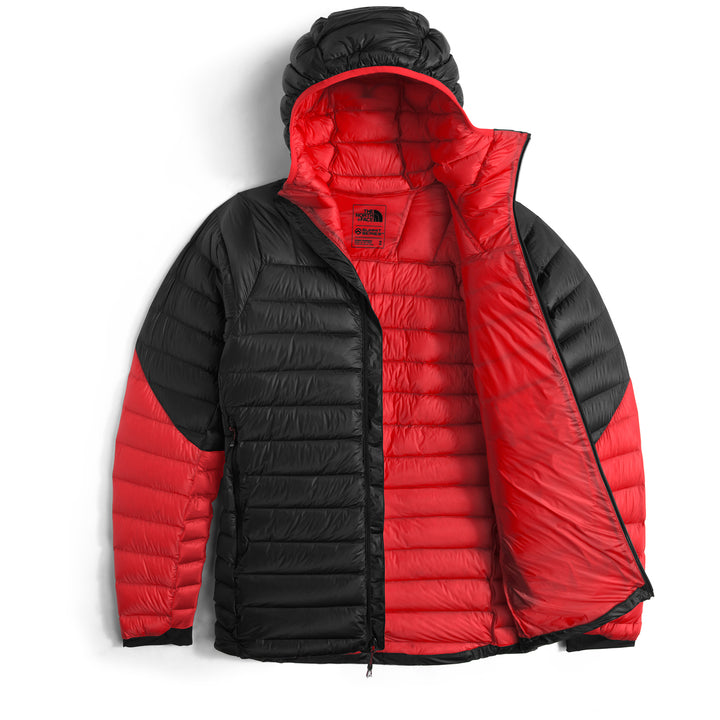 The North Face Summit L3 Down Hoodie TNF Black-Fiery Red