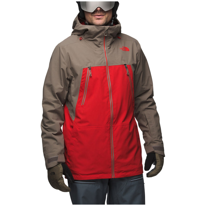The North Face Lostrail Jacket Centennial Red/Falcon Brown