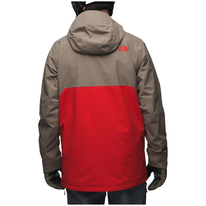 The North Face Lostrail Jacket Centennial Red/Falcon Brown