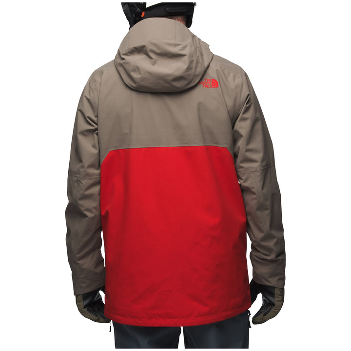 The North Face Lostrail Jacket Centennial Red/Falcon Brown