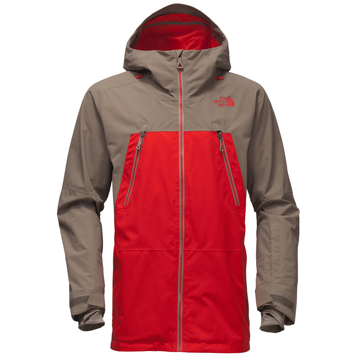 The North Face Lostrail Jacket Centennial Red/Falcon Brown