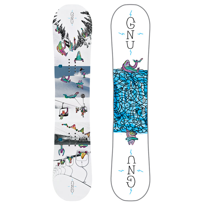 GNU Recess Asym BTX Snowboard - Boys' 2019