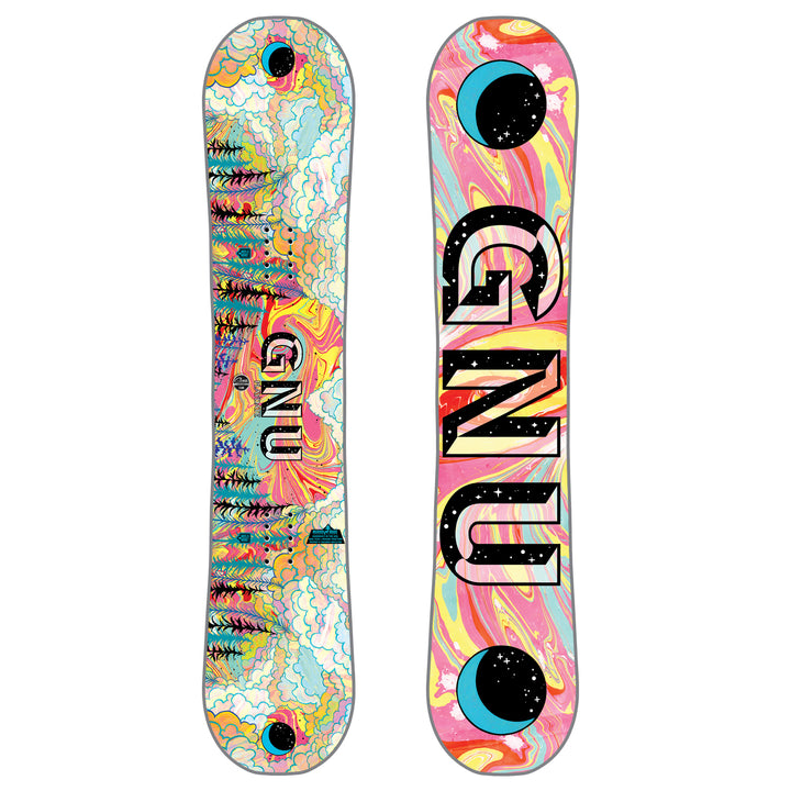 GNU Playdate Asym BTX Snowboard - Girls' 2019