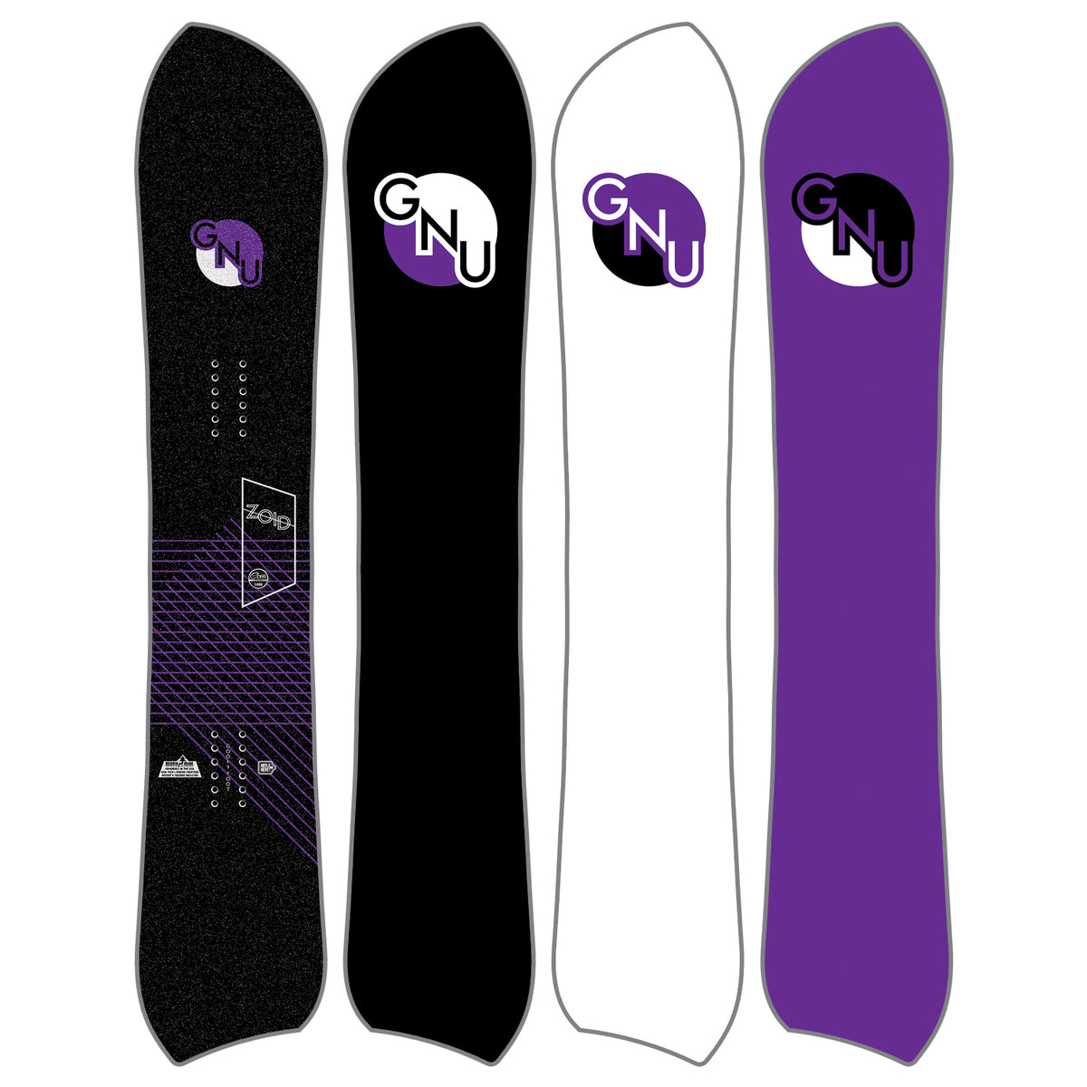 GNU Zoid Asym C2X Snowboard - Women's 2018 Goofy