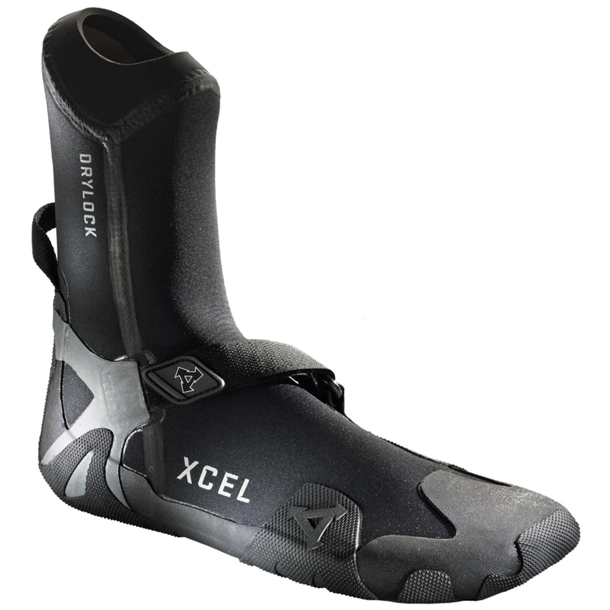 XCEL 5mm Drylock Celliant Round Toe Boots Black/Gray