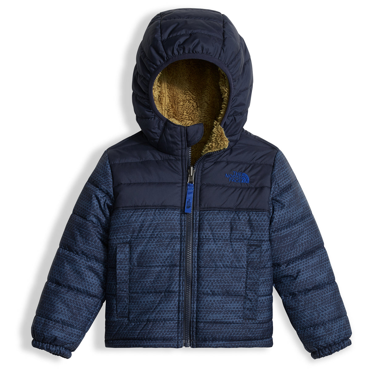 The North Face Reversible Mount Chimborazo Jacket - Little Boys' Cosmic Blue Chain Print