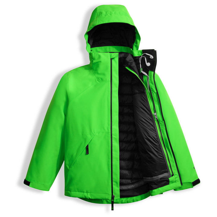 The North Face Fresh Tracks GORE-TEX Triclimate Jacket - Boys' Krypton Green