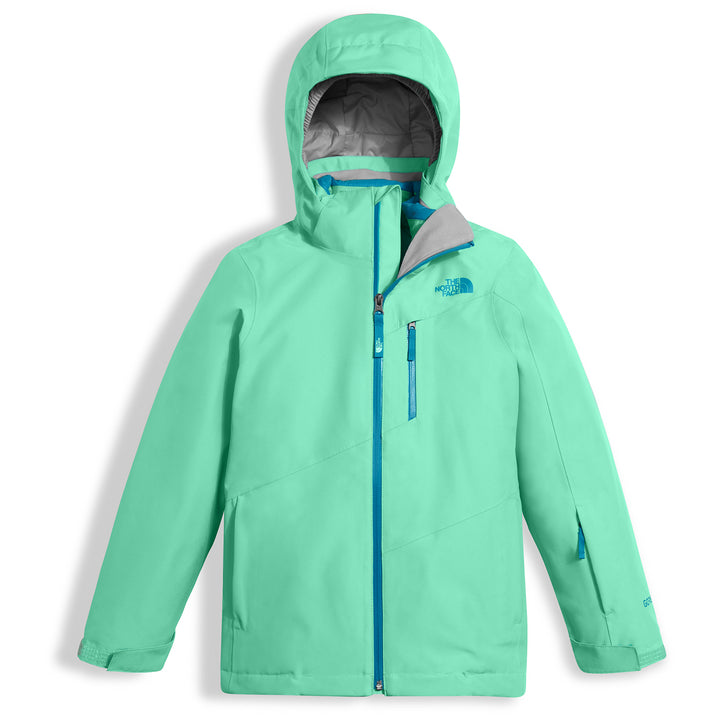 The North Face Fresh Tracks GORE-TEX Triclimate Jacket - Girls' Bermuda Green