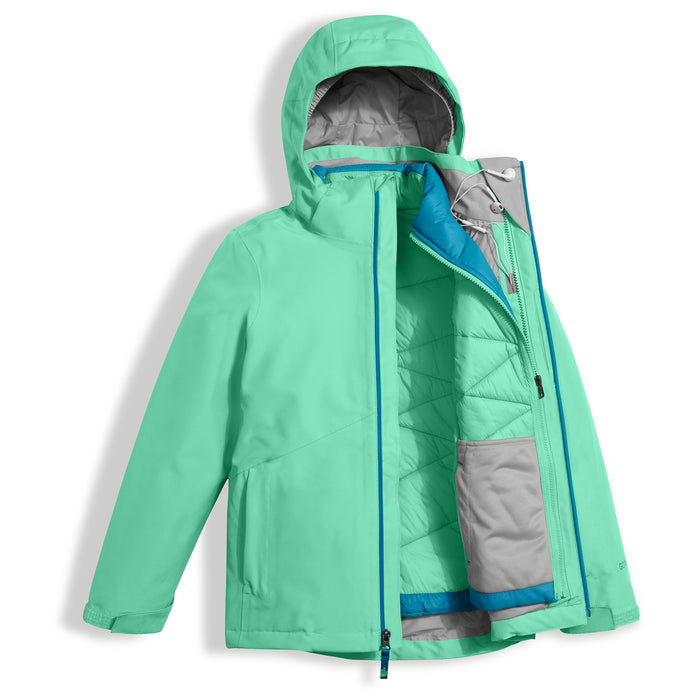 The North Face Fresh Tracks GORE-TEX Triclimate Jacket - Girls' Bermuda Green